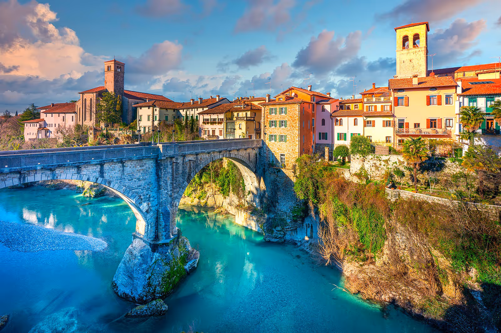 Immagine di un paesaggio a Trieste in Friuli-Venezia Giulia.