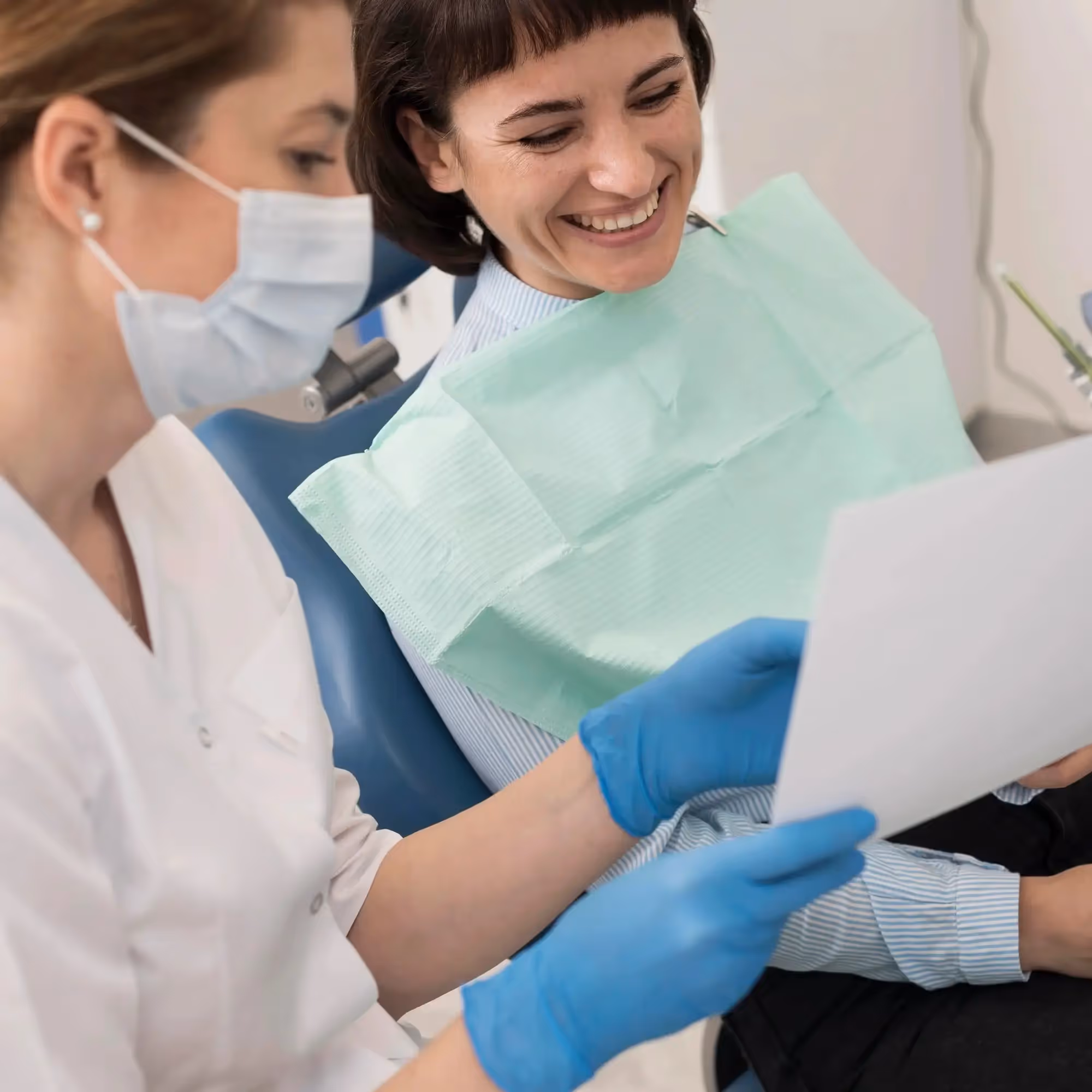 dentista e paziente
