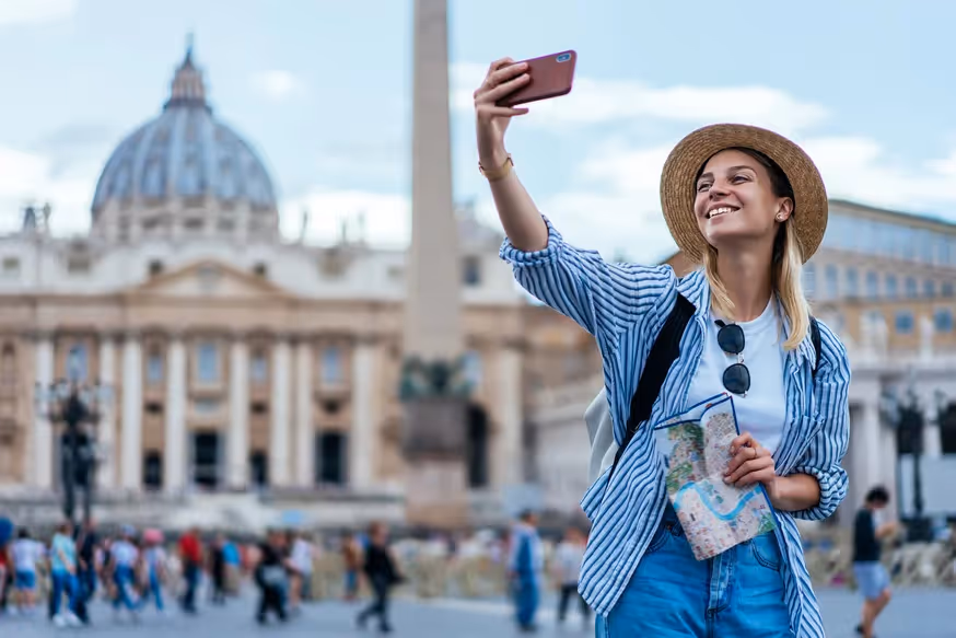 turista a Roma