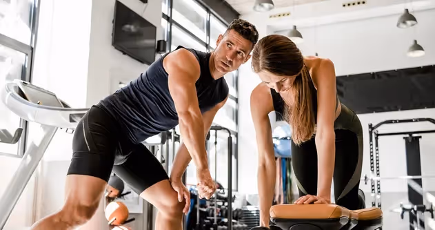 personalizzare allenamento nella palestra