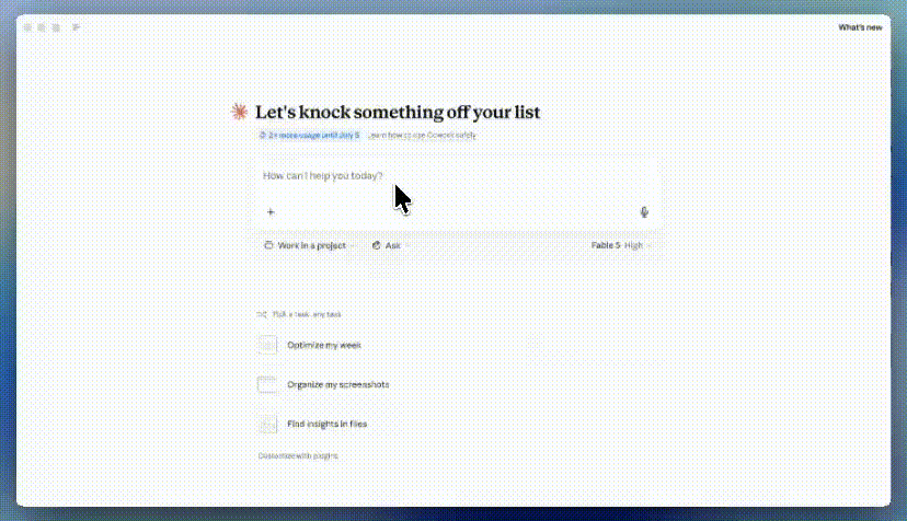 a screen showing someone using the integration priority skill in claude cowork