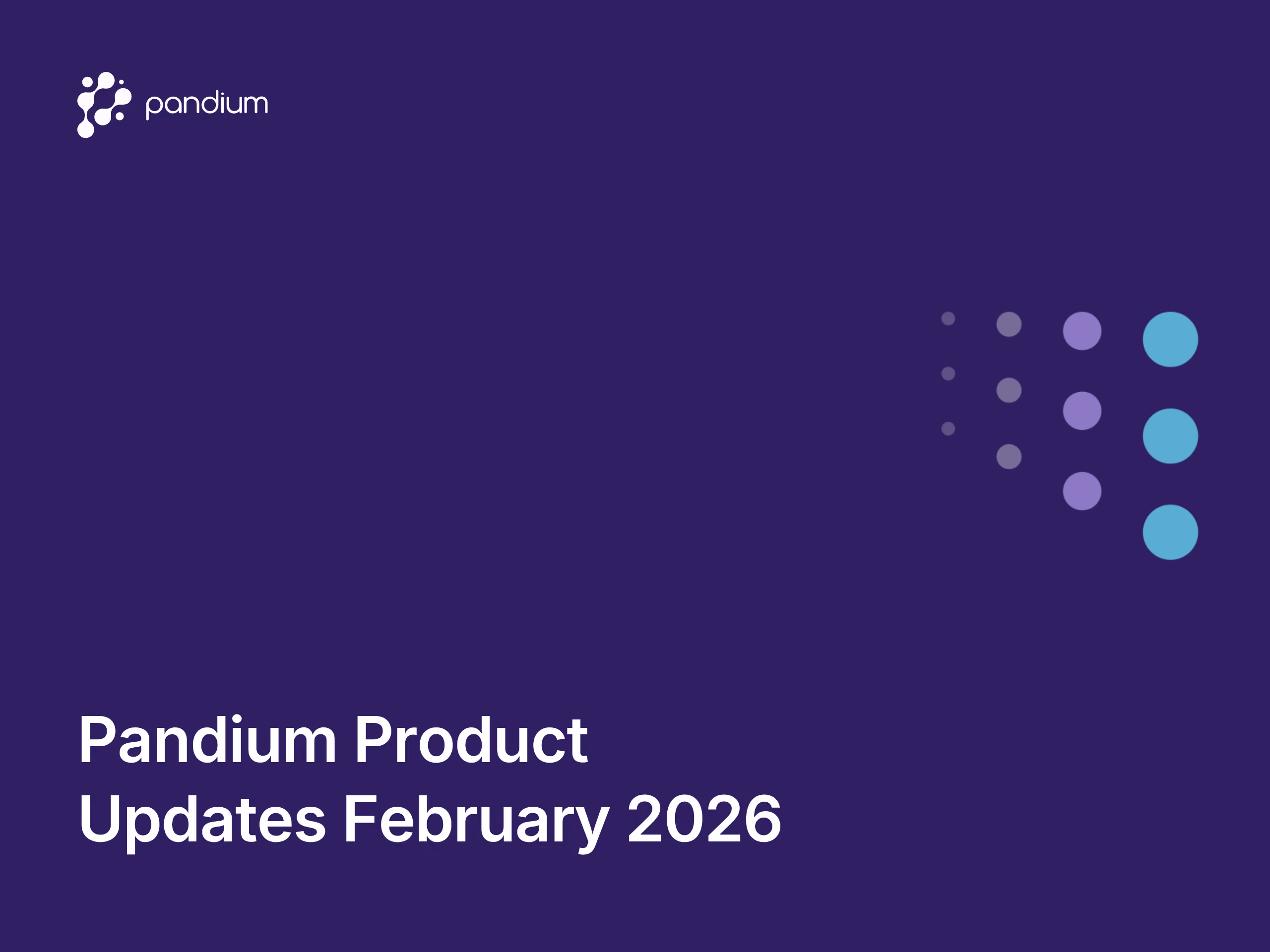 Pandium Product Updates February 2026