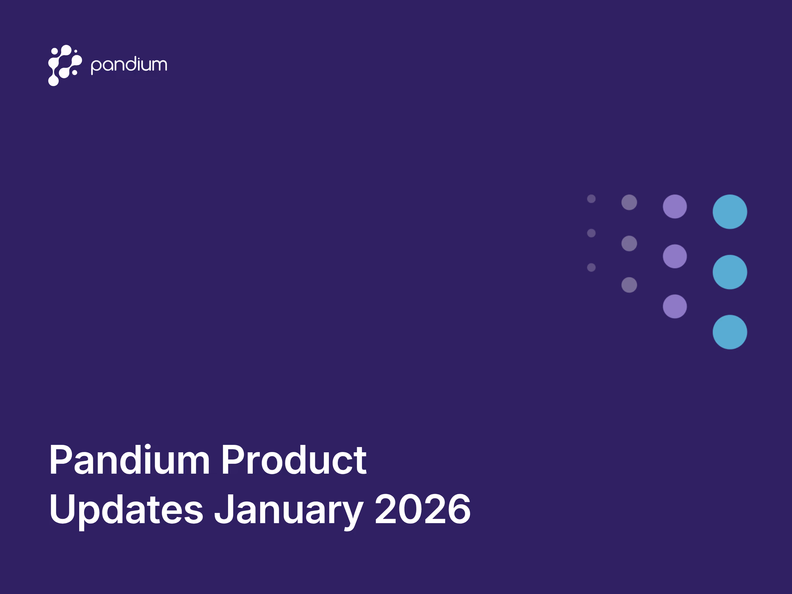 Pandium Product Updates January 2026