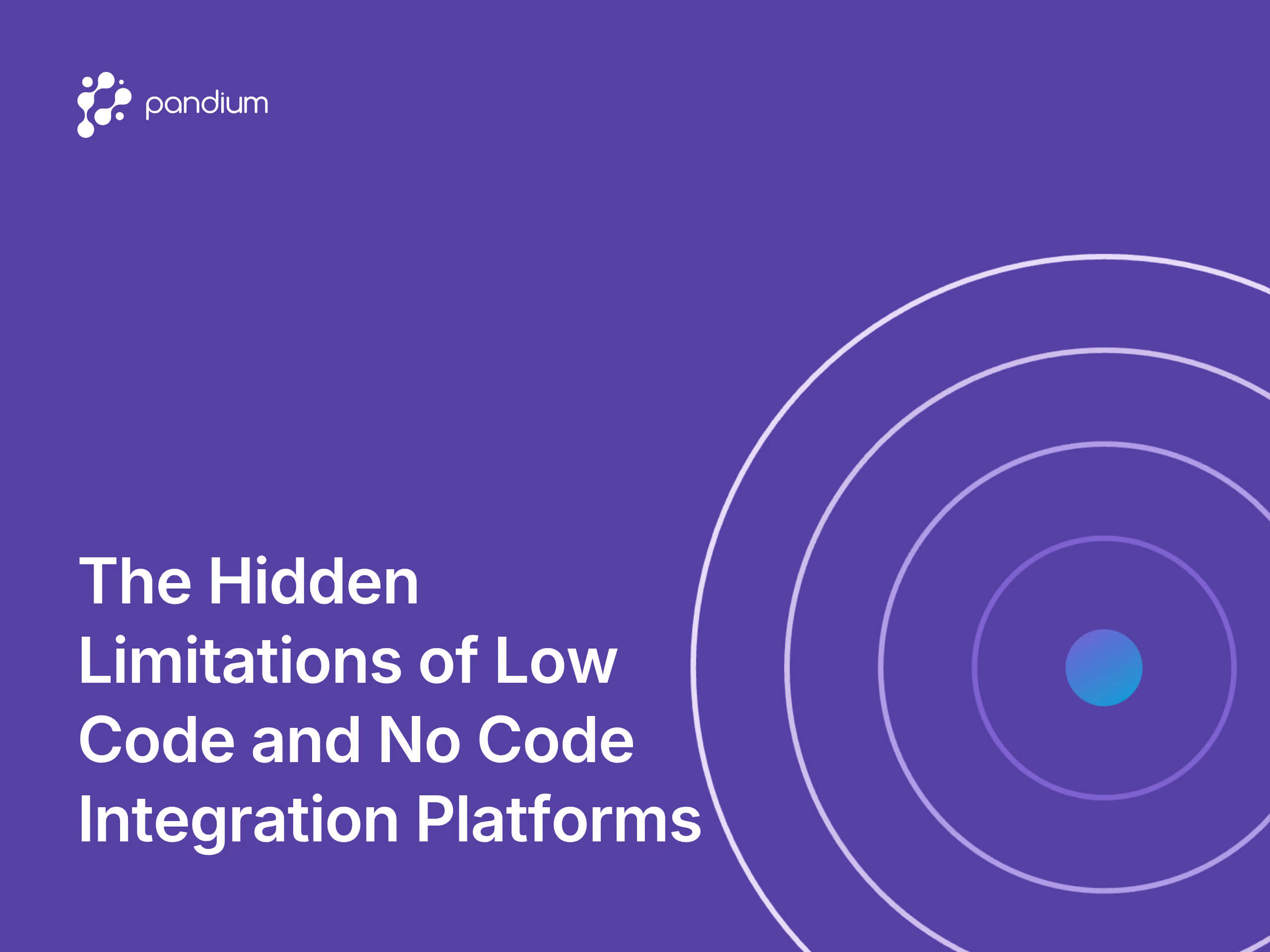The Hidden Limitations of Low Code and No Code Integration Platforms