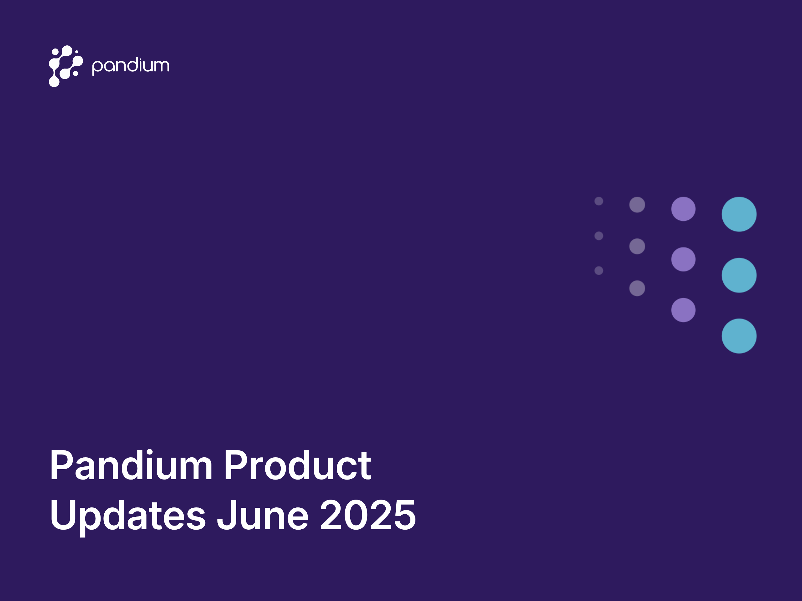 Pandium Product Updates June 2025