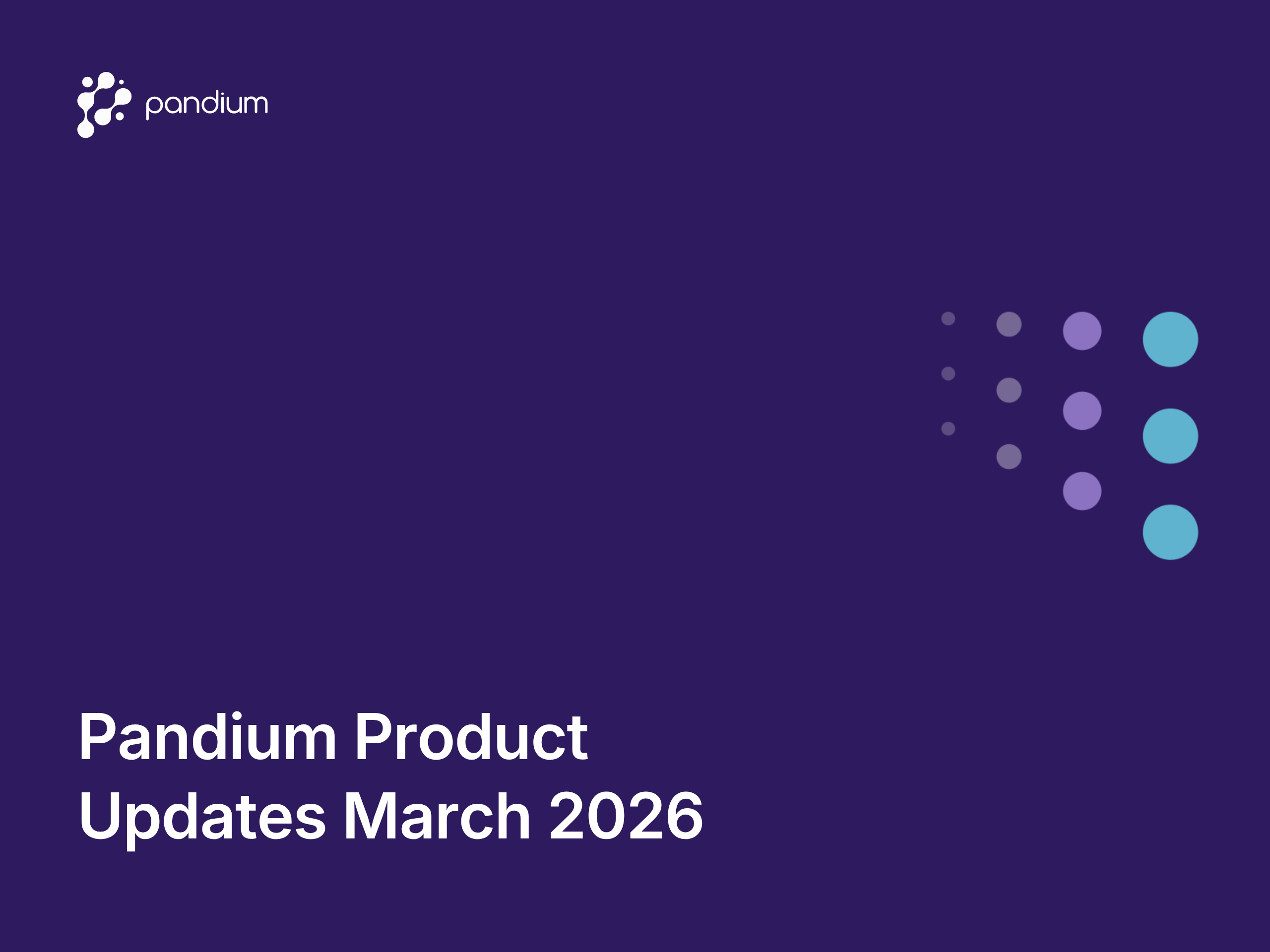 Pandium Product Updates March 2025