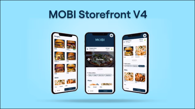 MOBI Storefront V4 on mobile