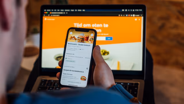 Ordering food online