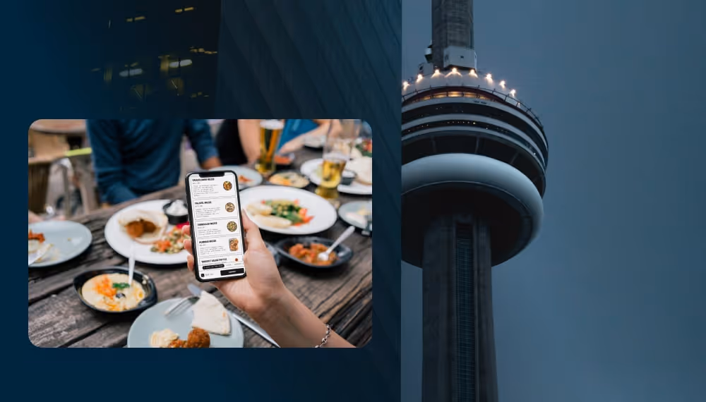 MOBI opens office in Toronto, image of CN tower and MOBI ordering 