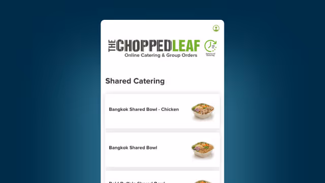 MOBI Catering Menu