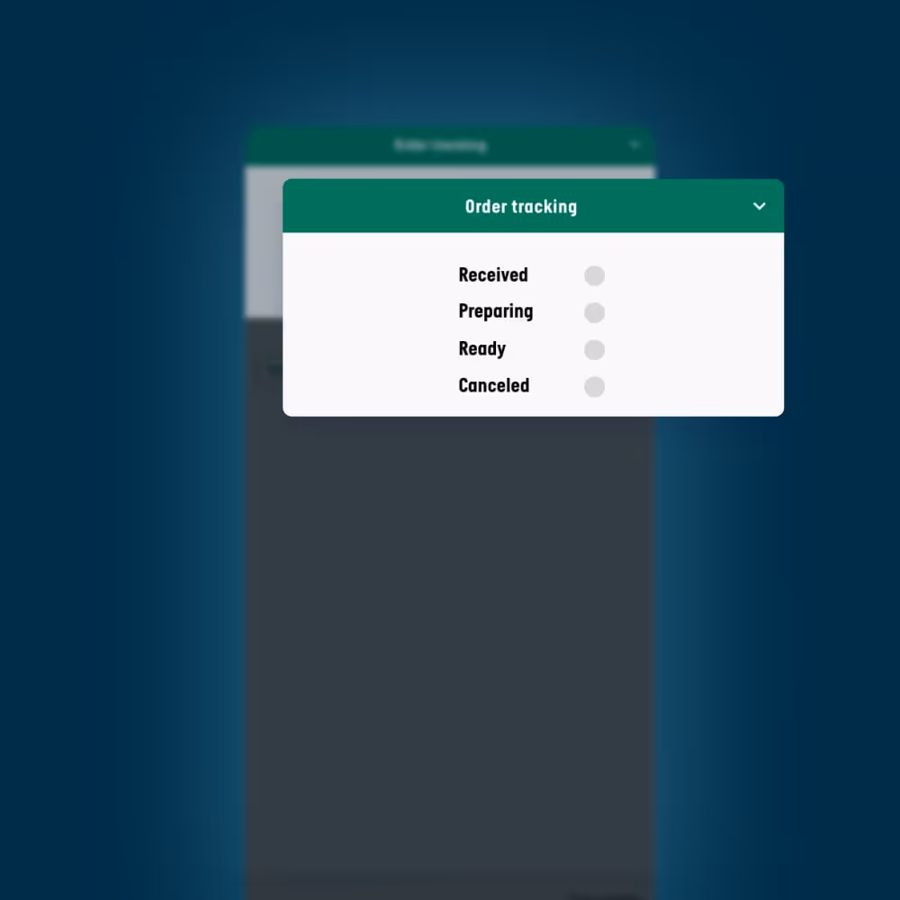 Delivery status tracking