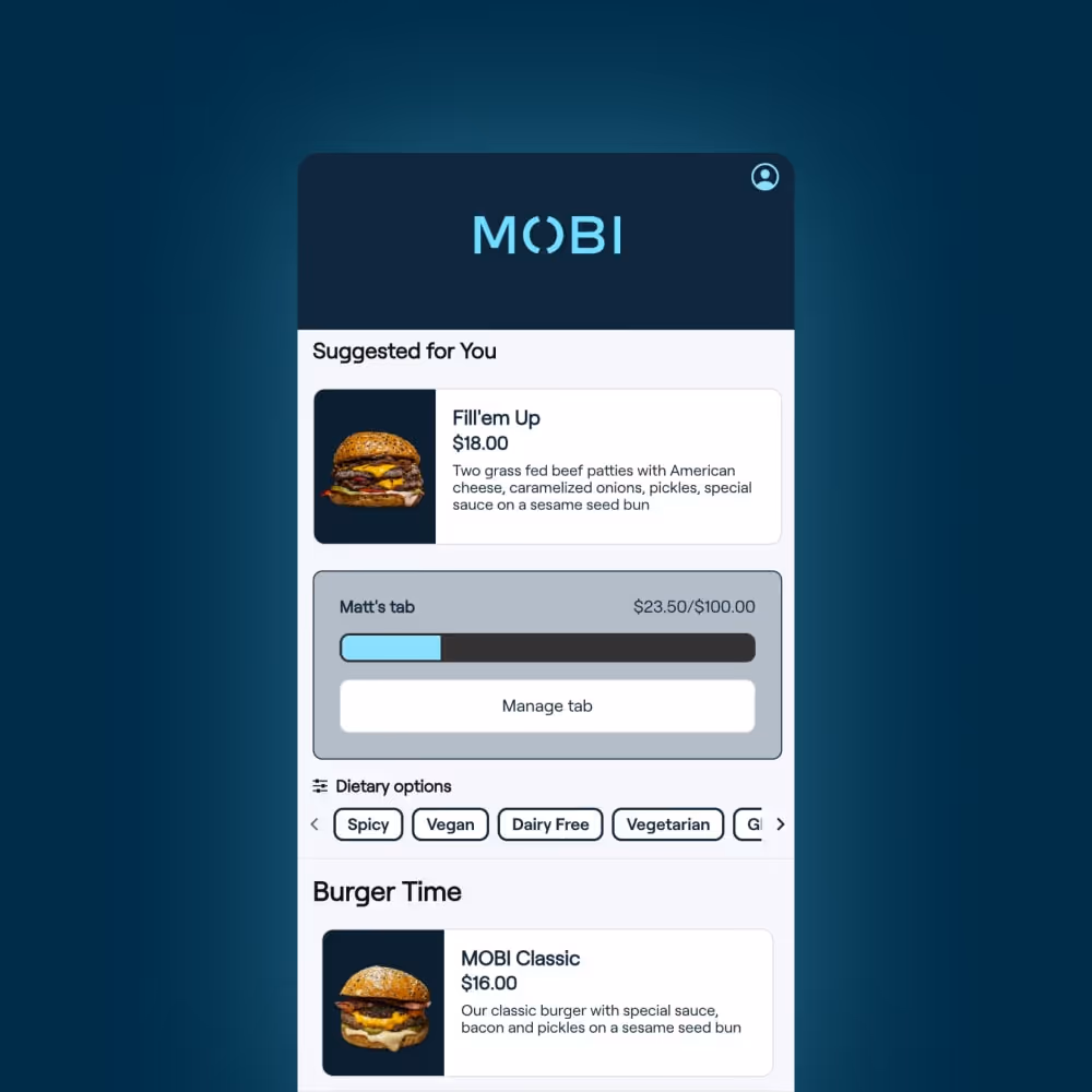 MOBI Table Ordering