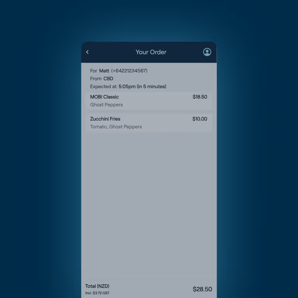 Pay at pick-up