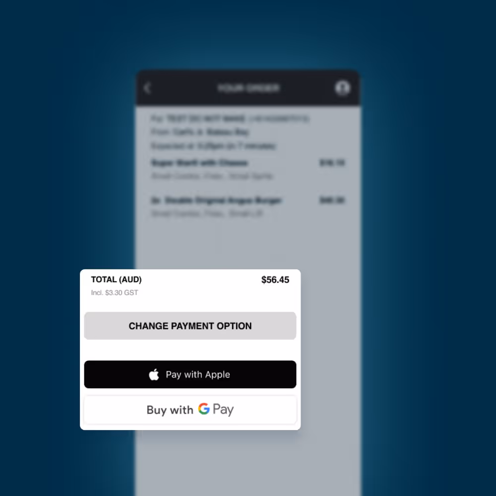 Apple Pay & Google Pay