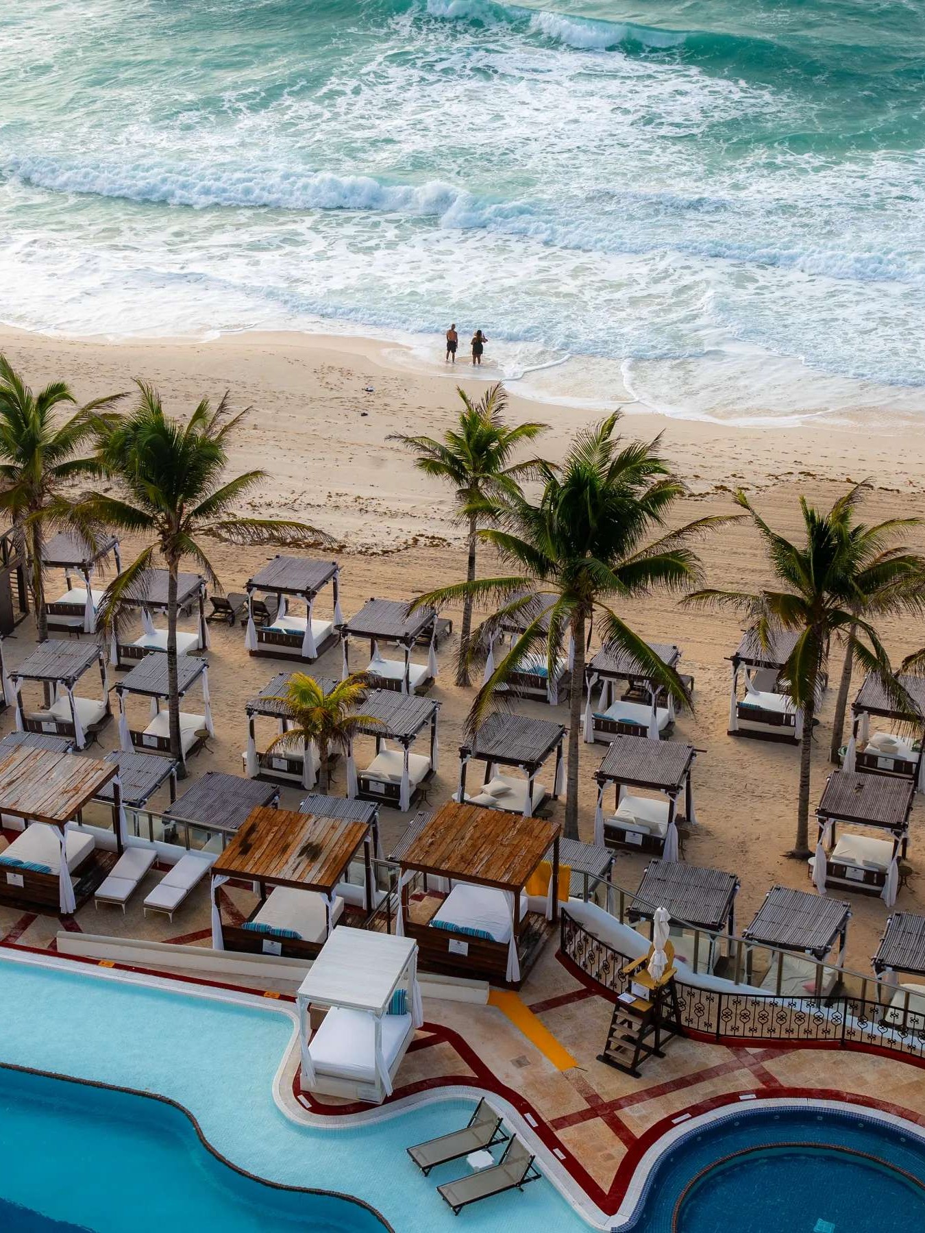 Luxury beach resort influencer marketing