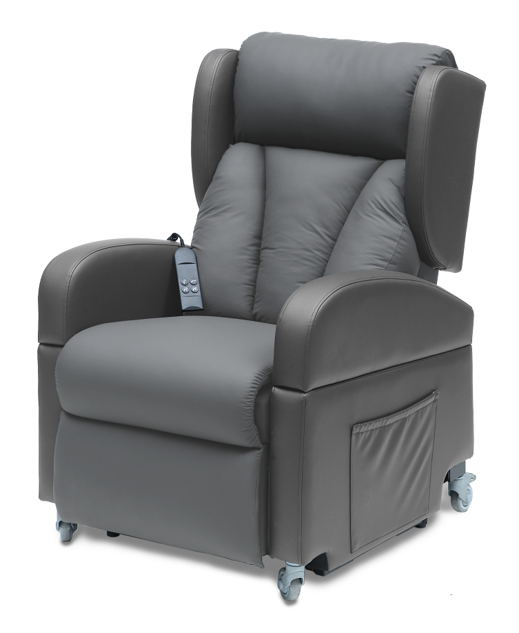 Ultracare Mobile Lift Chair in standard seated position