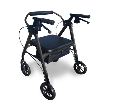 Redgum Primo 8HD Bariatric Seat Walker, rear view