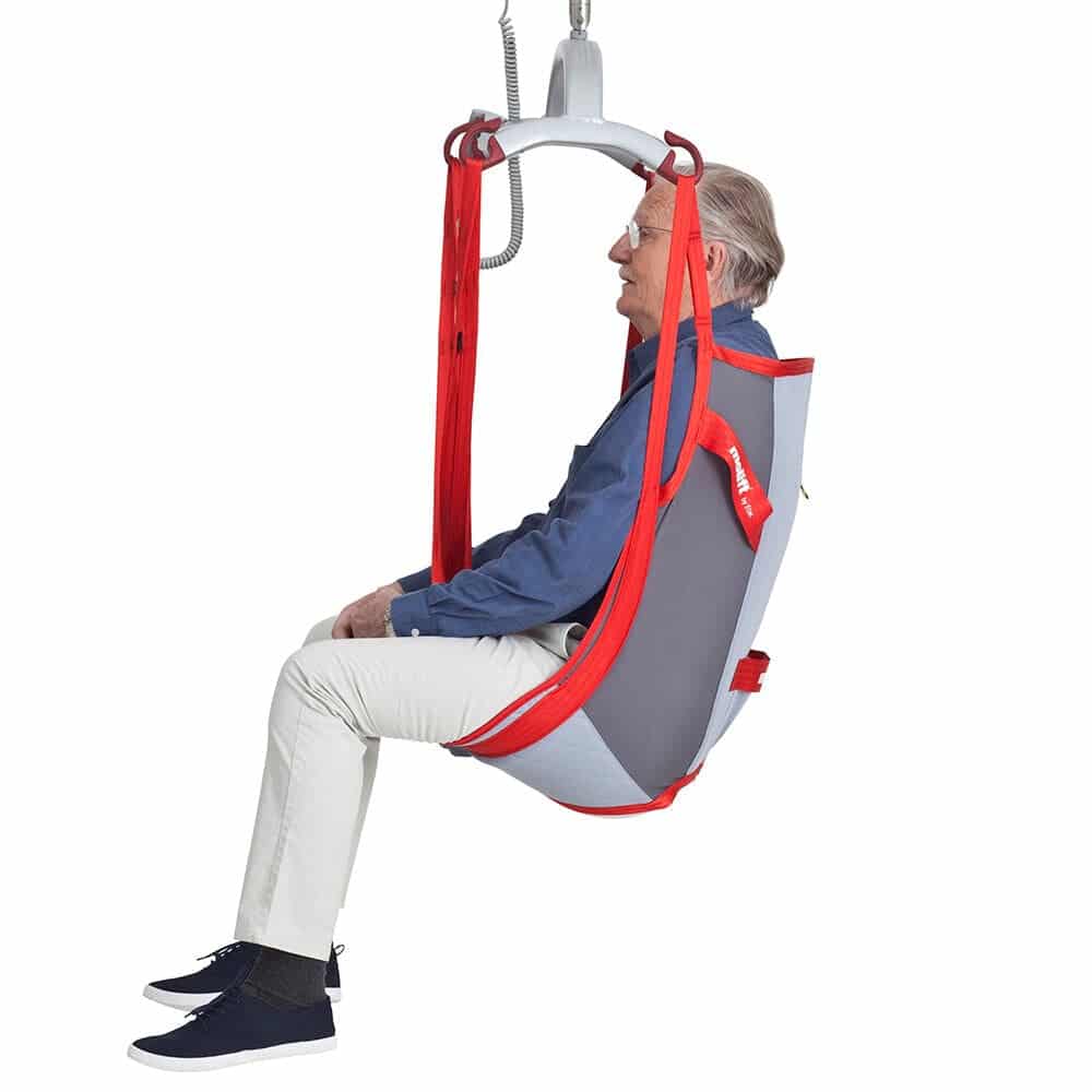 Molift RgoSling Padded, medium back, side view