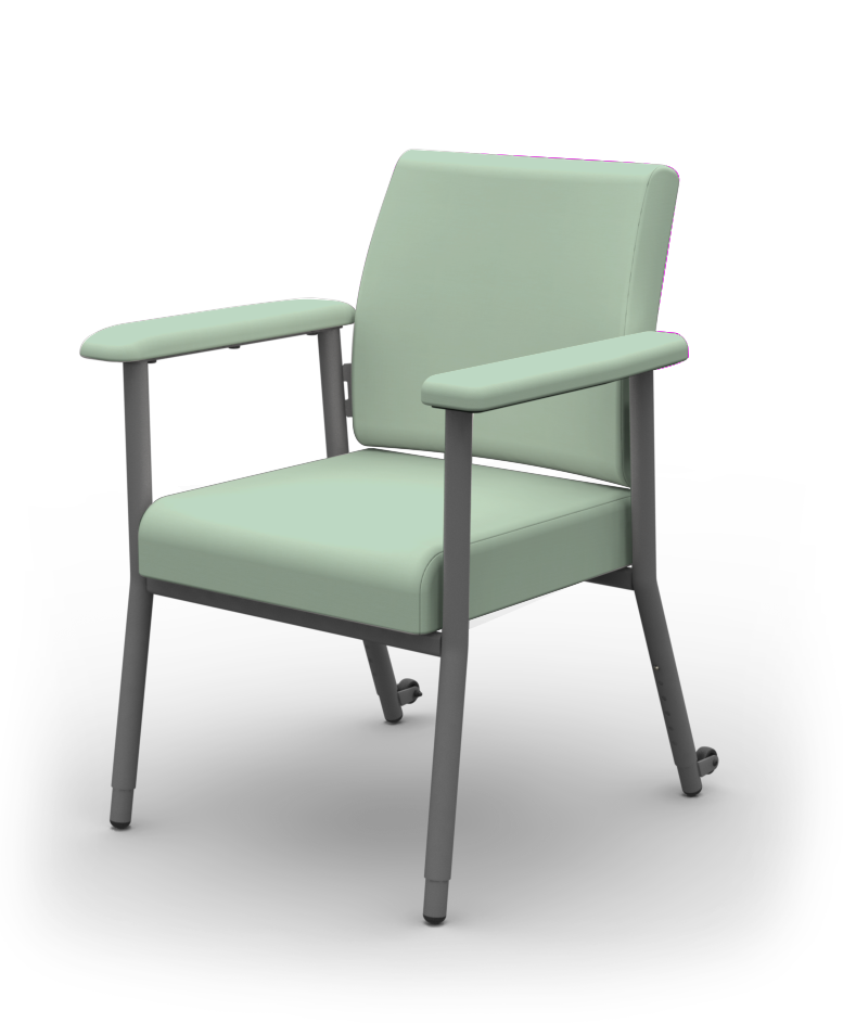 Redgum Katie Low Back Day Chair, sage green