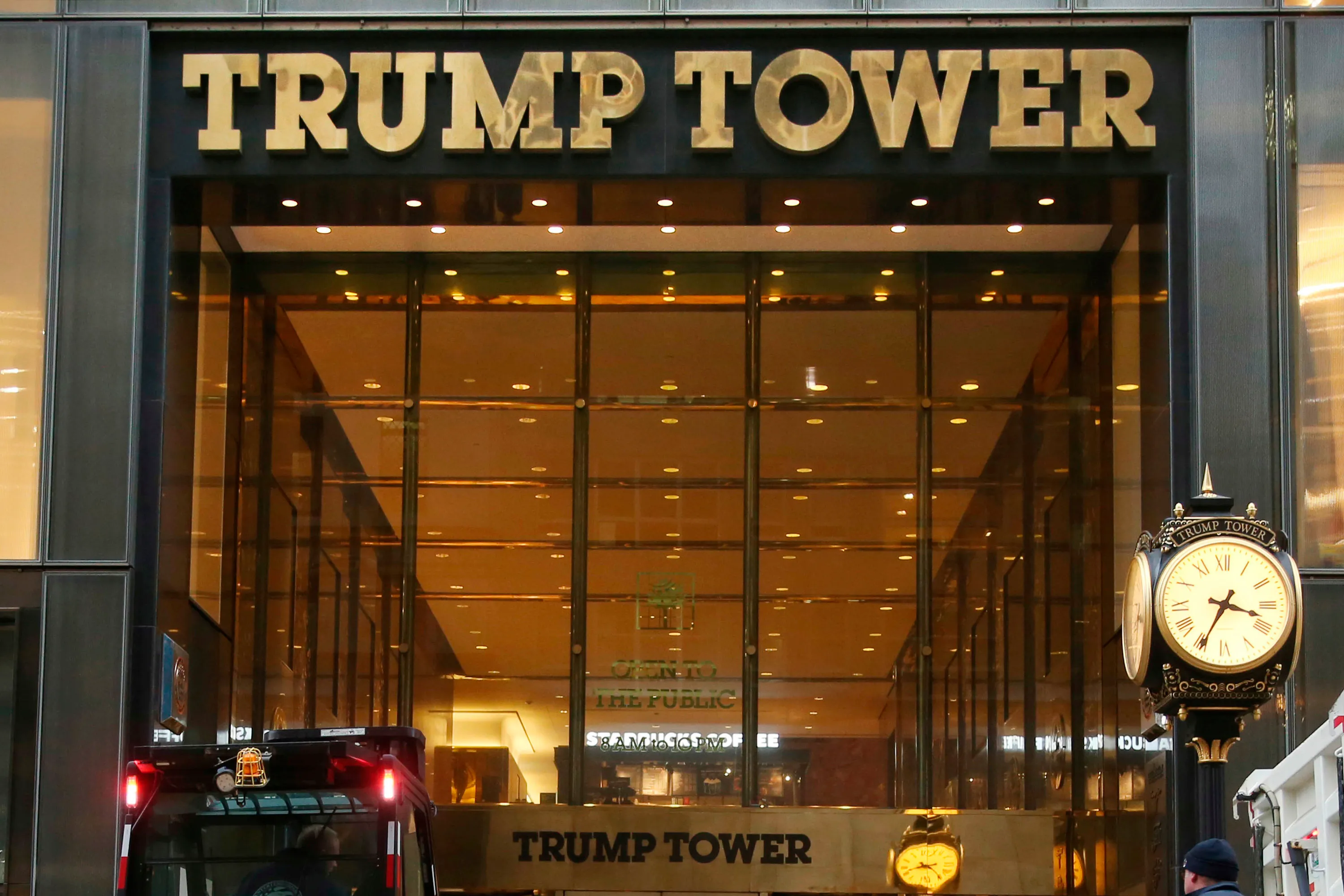Trump Tower facade