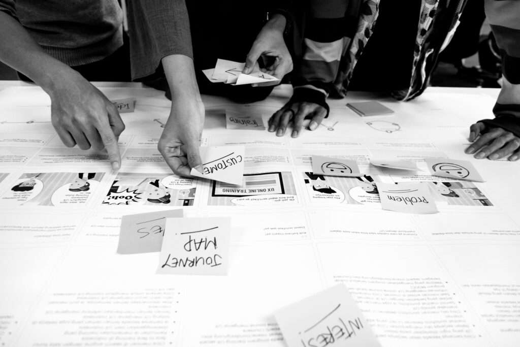 Customer journey mapping workshop