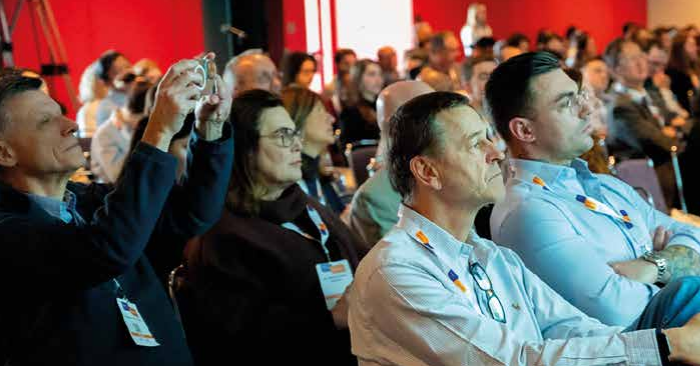 bild på publik under ALS-konferensen