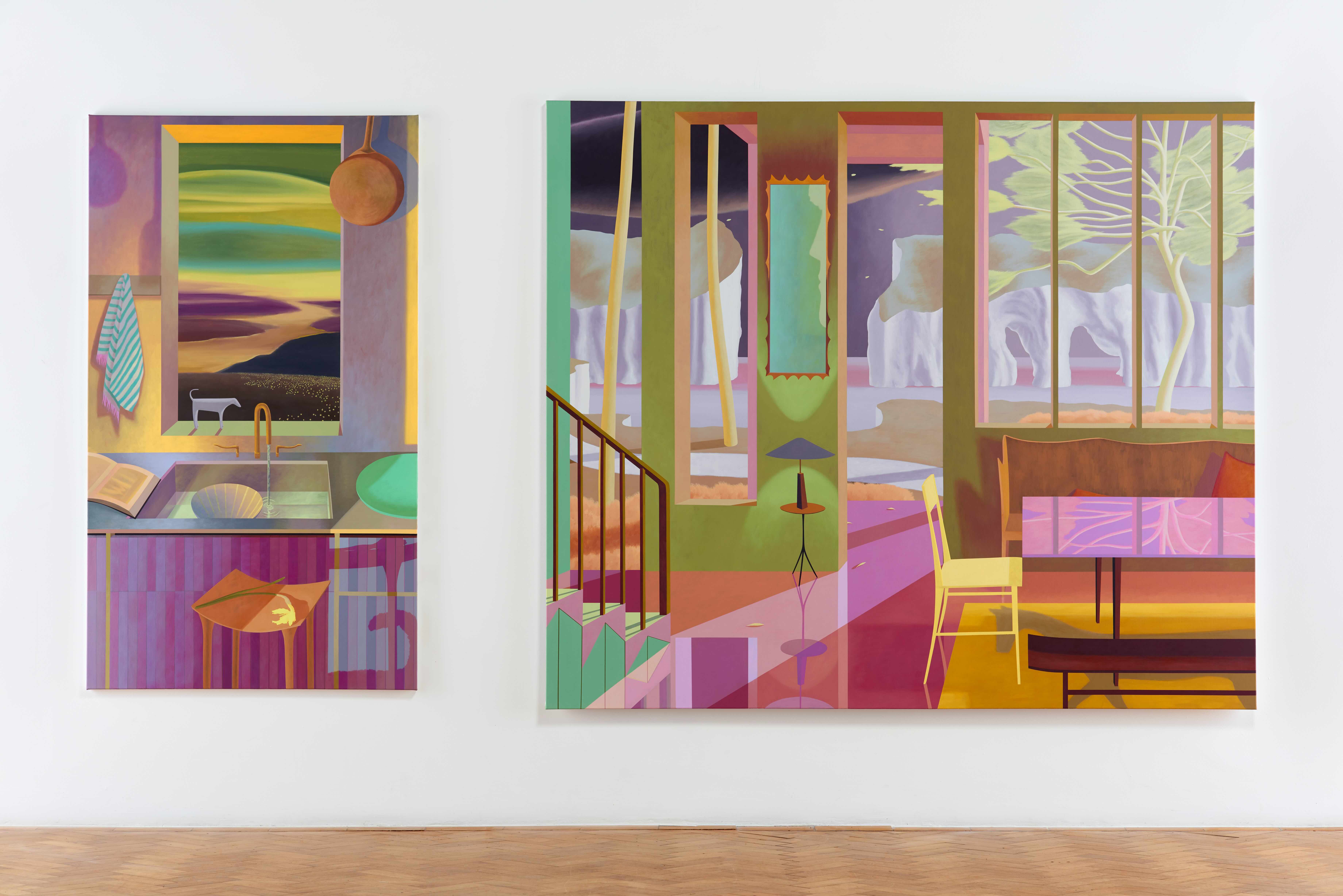 ‘Daffodils’ and ‘Cliff Edge' (2024)