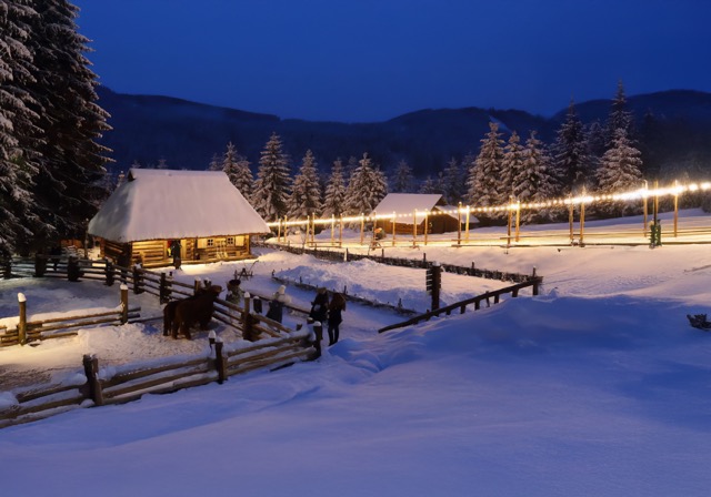Різдво в Карпатах
