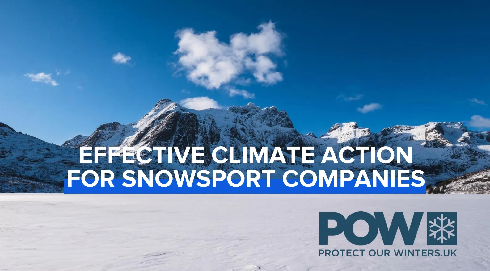 Climate Action Session with POW UK