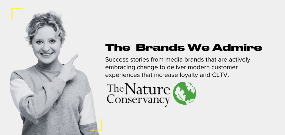 The Nature Conservancy uses its print magazine to connect with donors