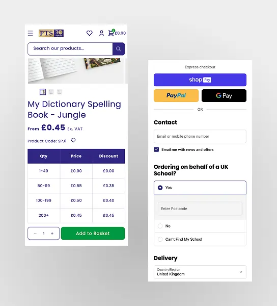 Primary Teaching Flexible Checkout