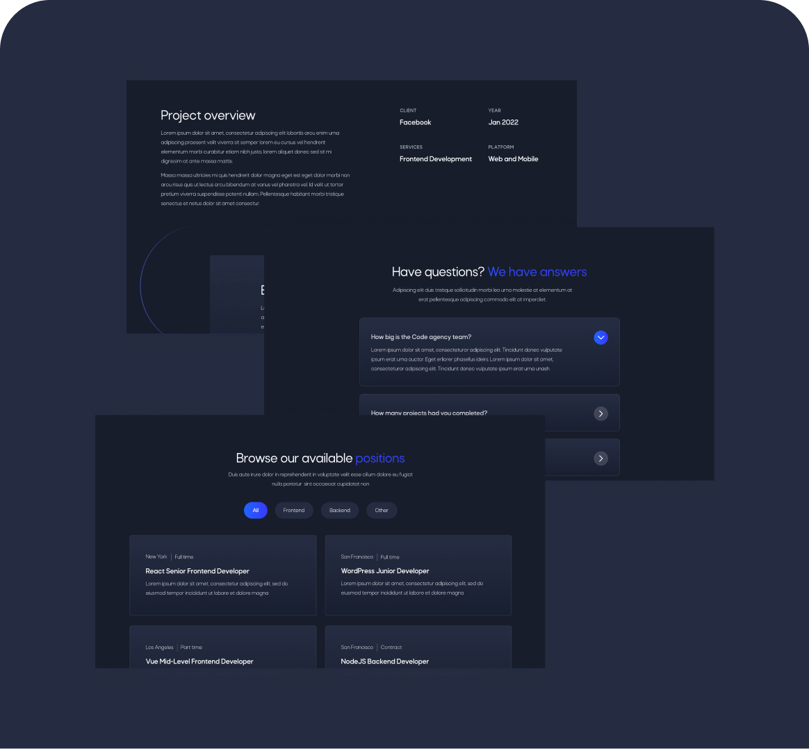 Dev X - 35 Sections Included - Development & IT Agency Webflow Template