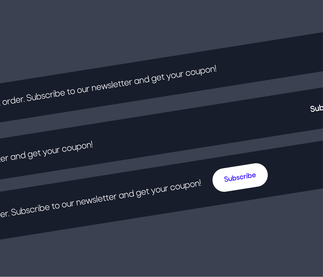 Dev X - 3 Notification Bars - Development & IT Agency Webflow Template