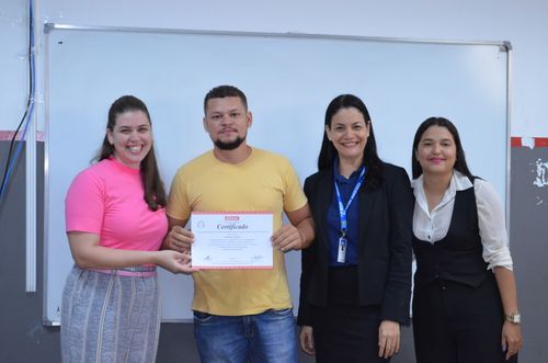 Cerimônia marca encerramento do curso de Mestre de Obras em Açailândia, no Maranhão