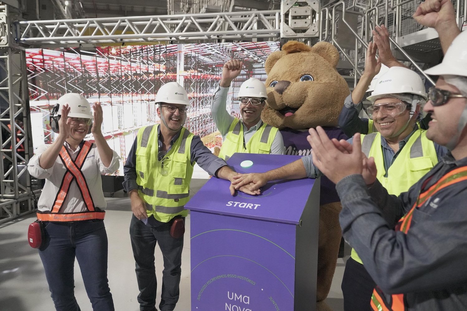 Suzano dá início à fábrica de papel higiênico em Aracruz e fortalece polo industrial capixaba