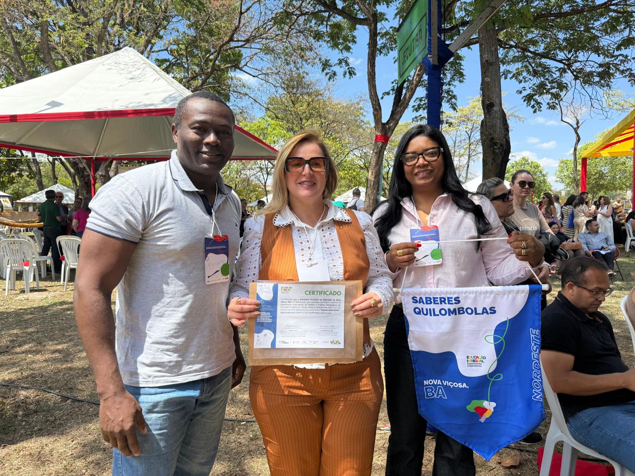 Projeto Saberes Quilombolas de Nova Viçosa é premiado em Belo Horizonte