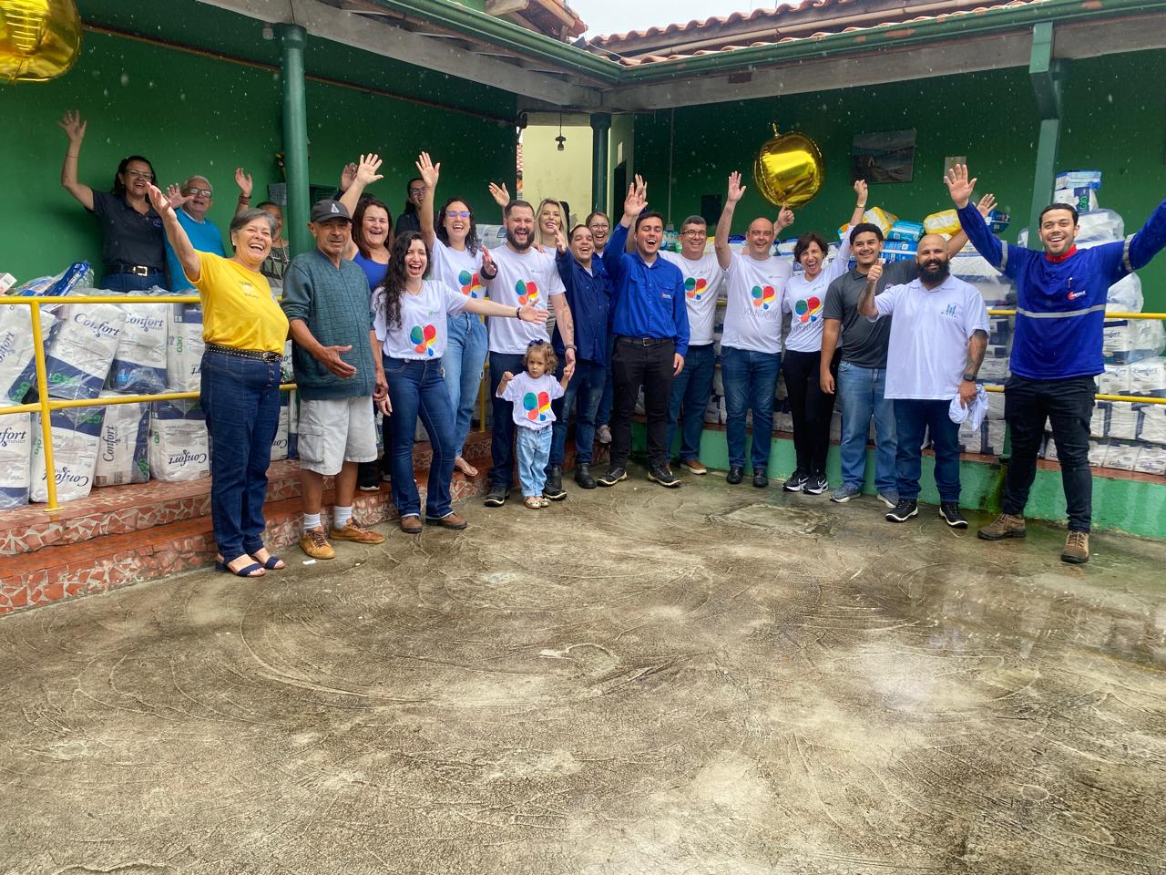 Com o apoio da Suzano, Contrex realiza campanha “Amor em Dobro” e promove ações voluntárias em Jacareí