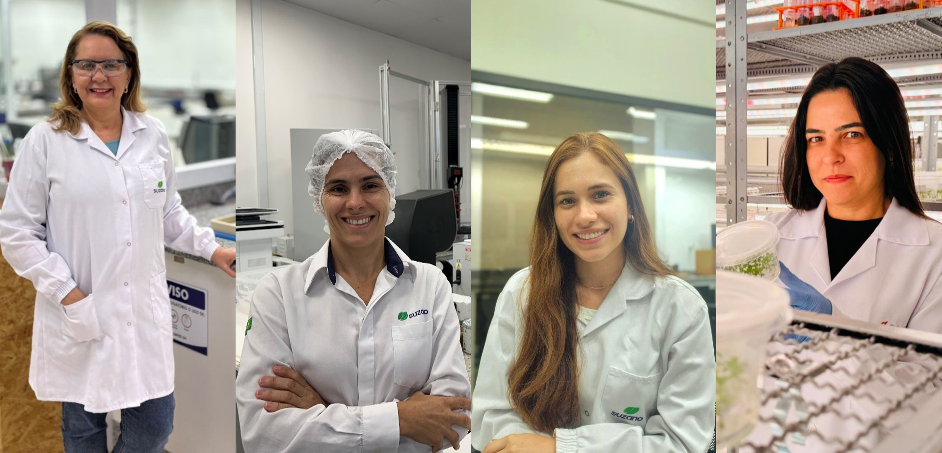 Mulheres impulsionam ciência e tecnologia nos laboratórios de inovação da Suzano, no interior de São Paulo