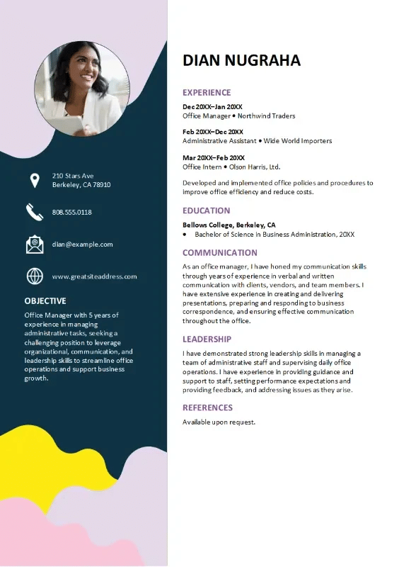 Resume Examples Microsoft Word Resume Examples Microsoft Word
