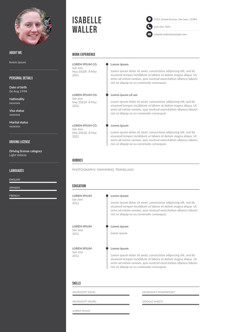 CAD Designer Resume downloadable