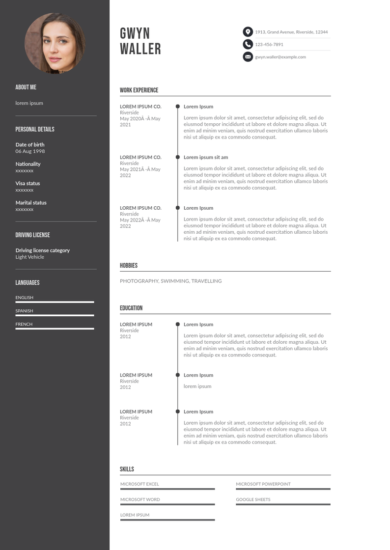 Mobile Phlebotomist Resume downloadable