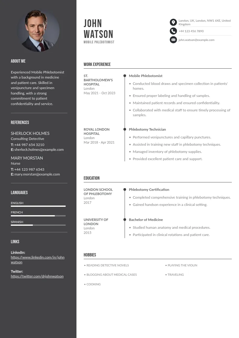 Top Mobile Phlebotomist Resume Tips and Sample Templates for 2025