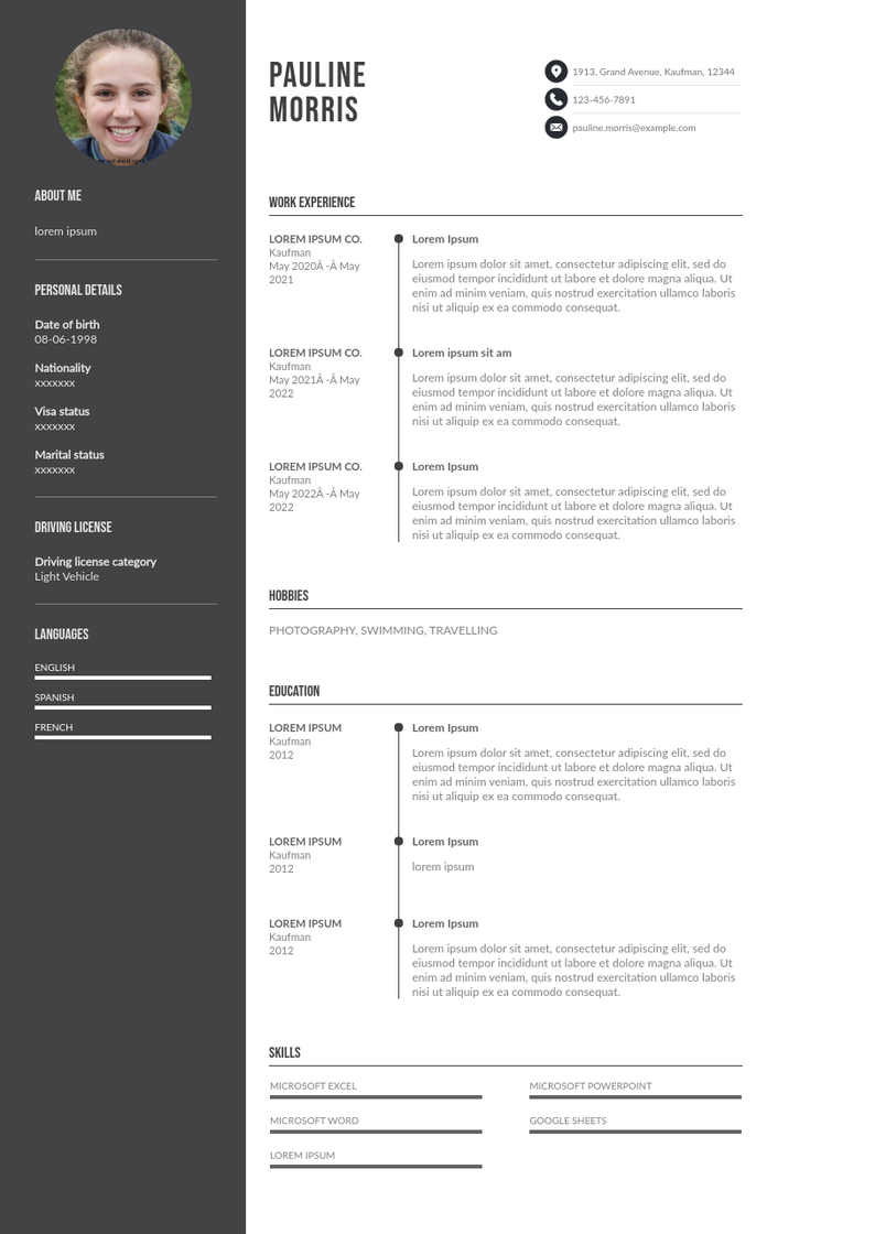 Roofing Foreman Resume downloadable