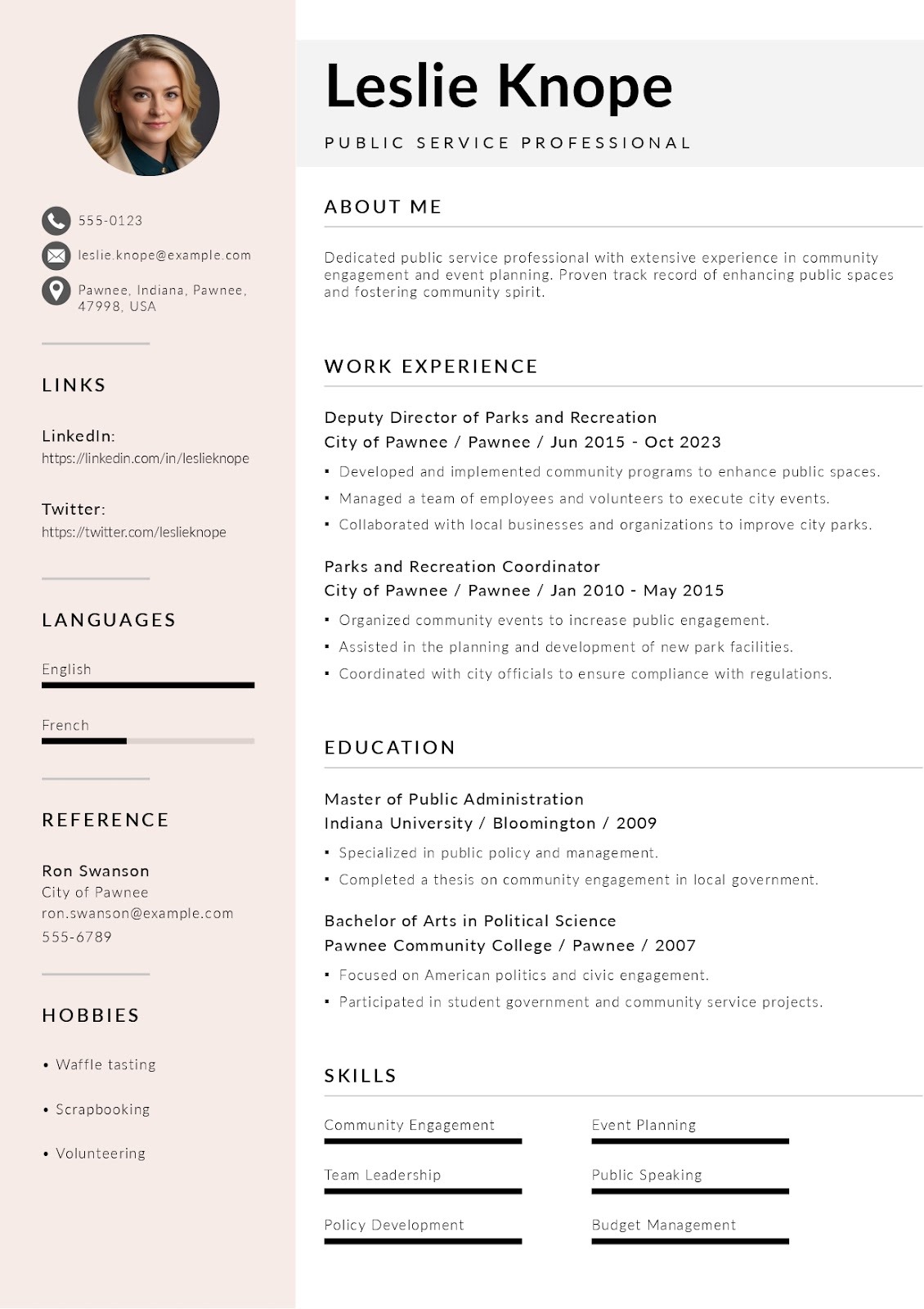 Mid-Level Word Resume Template