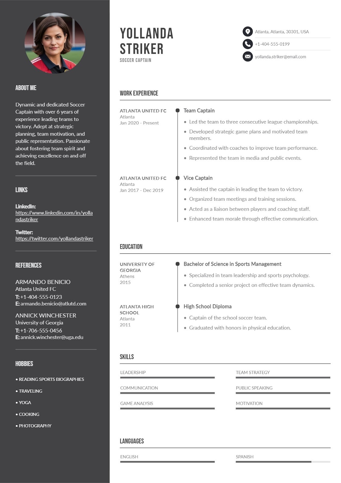 Captain Resume
