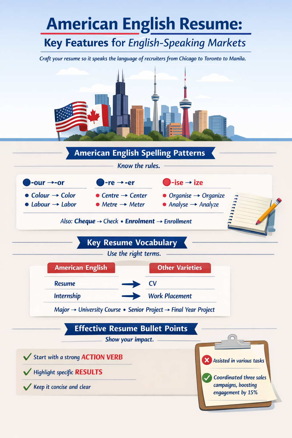 Key Features for English-Speaking Markets