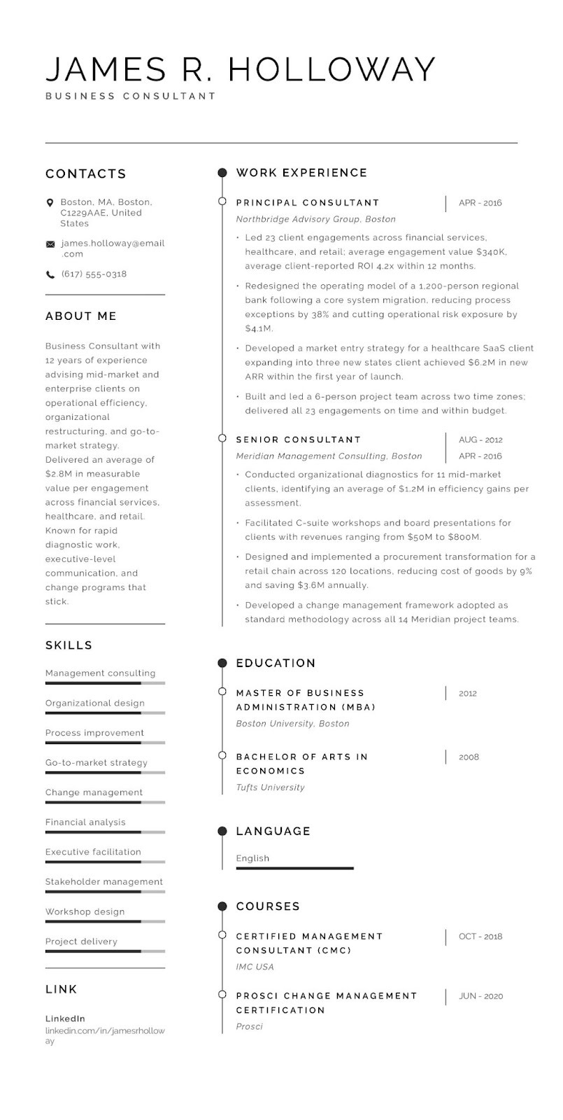 Business Consultant