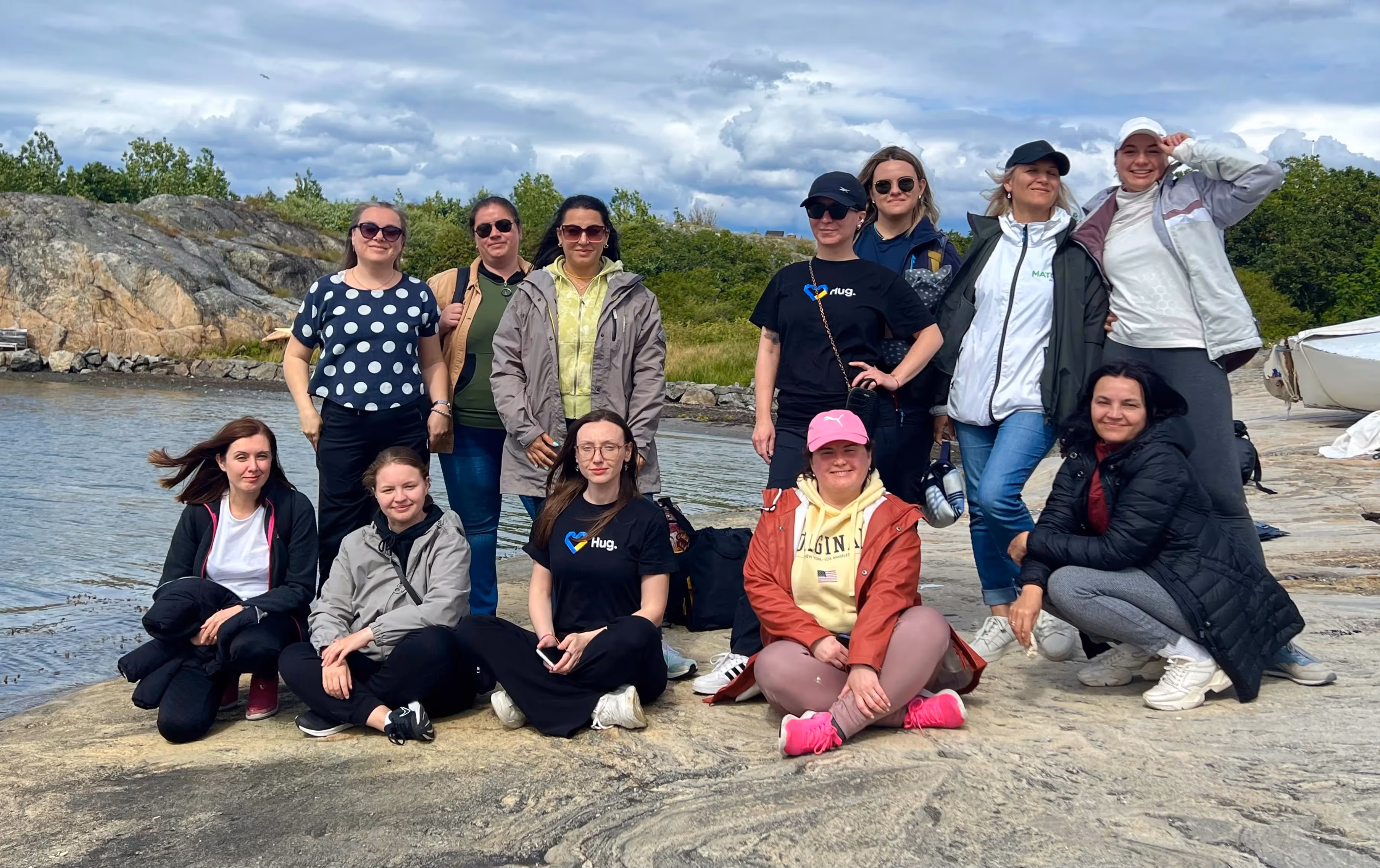 Retreat for Ukrainians at Vrångö island