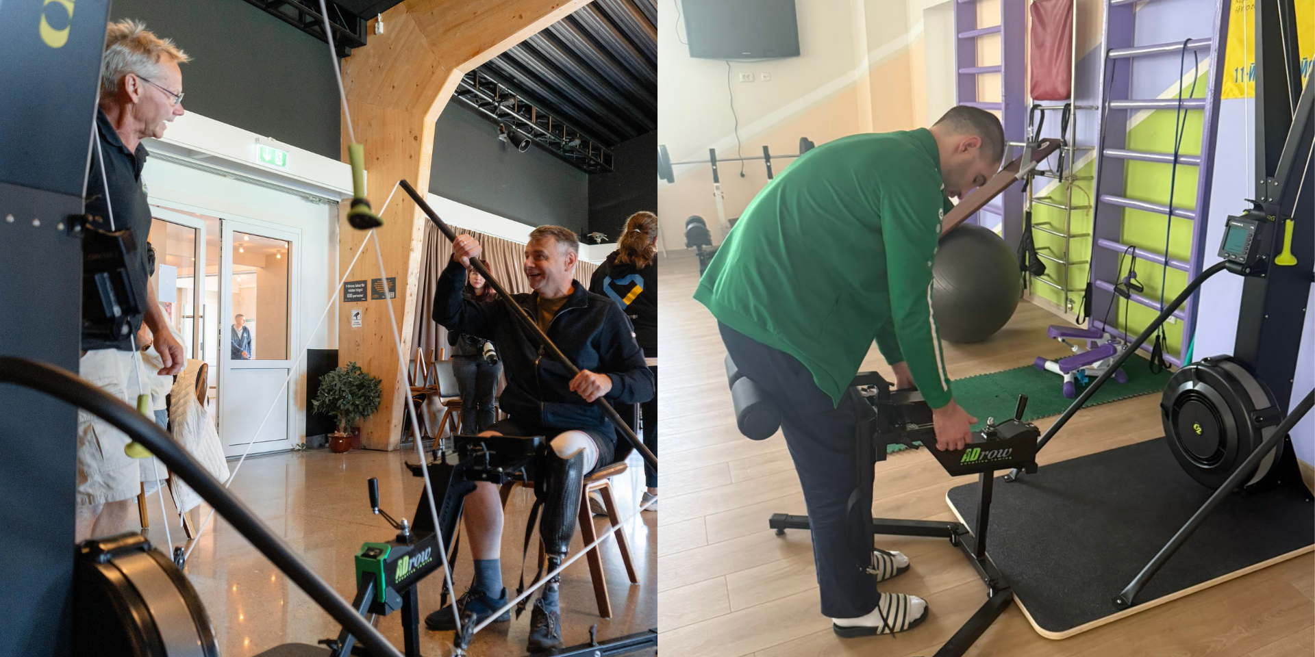 Anpassad sportutrustning levereras för att stödja rehabilitering av veteraner i Ukraina  