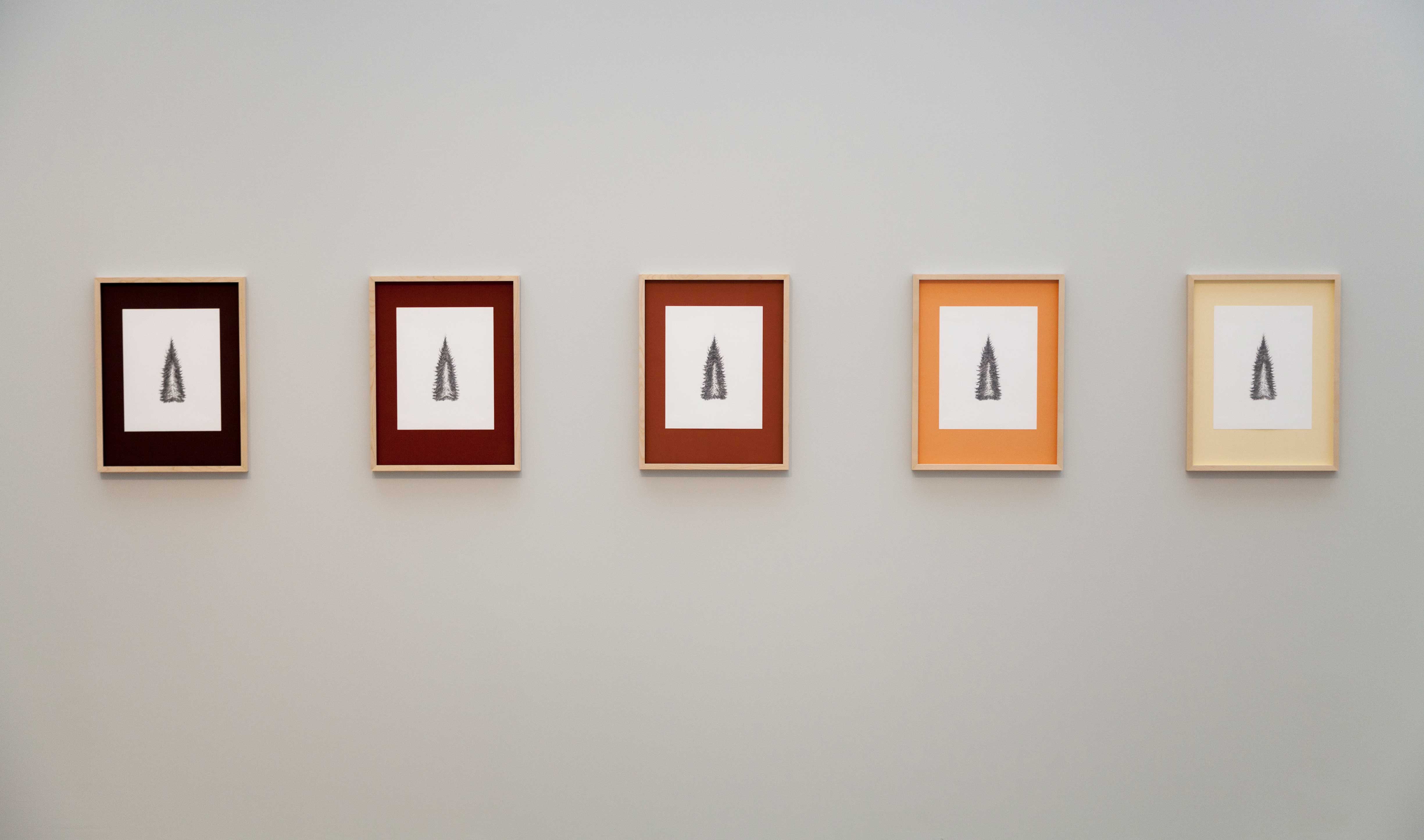 The picture shows part of the exhibition “Look at this nasty country”.